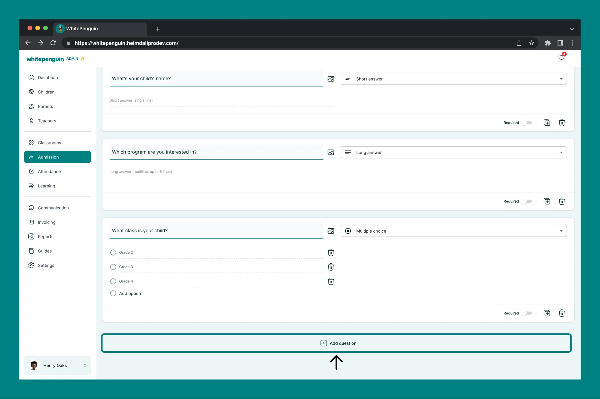 Manage Tours & Forms — After Publishing the Form