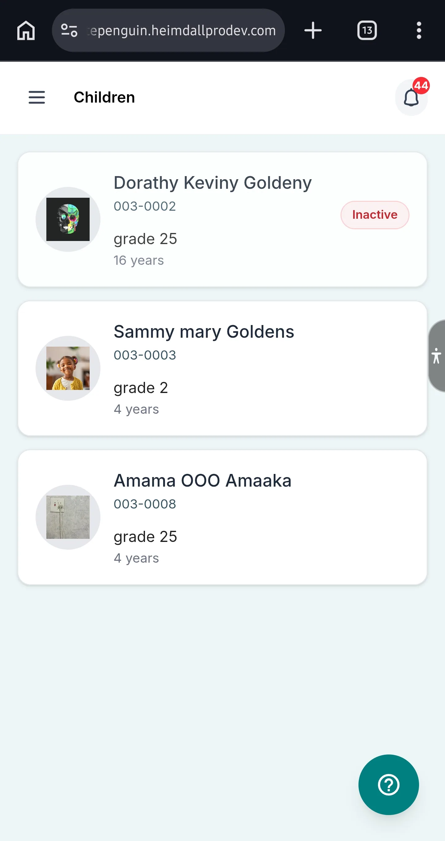 My Child's Profile & Management — How to Access