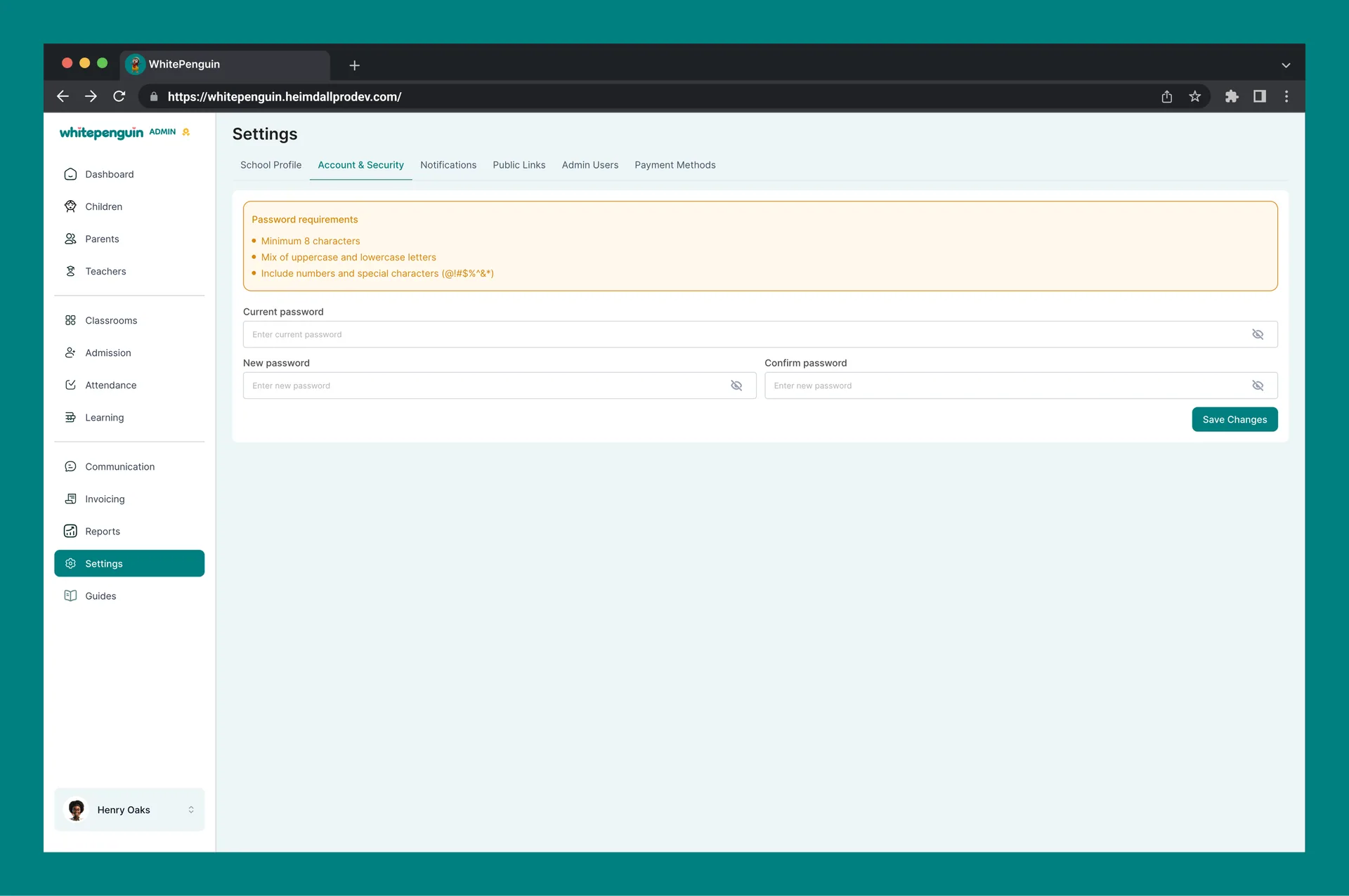 Account & Security — How to Access